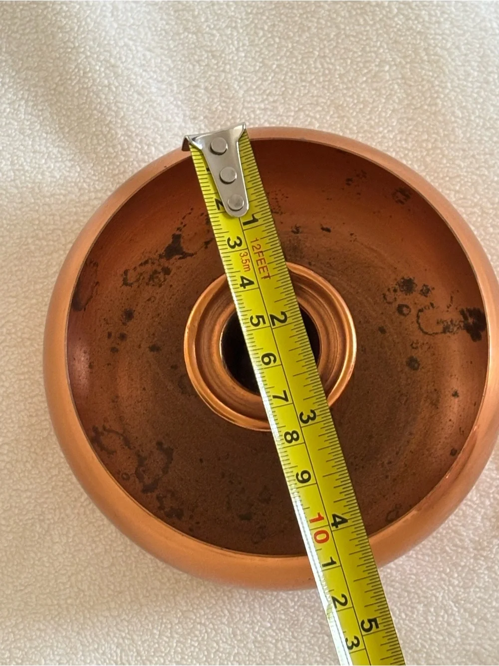 Vintage Solid Copper Candle Holders Set of 2 MCM Made in USA